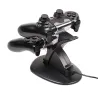 PS4 / Pro / Slim - controller laddning dock - stand - dubbla USB - LED