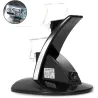 PS4 / Pro / Slim - controller laddning dock - stand - dubbla USB - LED