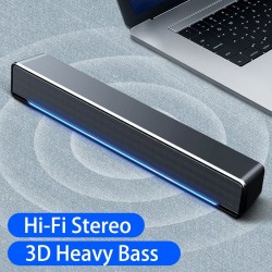 Soundbar - trådlös högtalare - med subwoofer - Bluetooth 5.0 - TV - laptop - PC