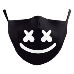 Mouth / ansikte skyddsmask - PM2.5 filter - återanvändbar - musik DJ