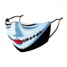 Mouth / ansikte skyddande ansiktsmask - PM2.5 filter - återanvändbar - Clown Joker Devil