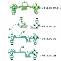 PS4 Dualshock 4 Pro Slim Controller - replacement buttons - ribbon circuit board - conductive film - flex cableRepair