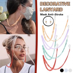 Multifunktionskedja - hållare för glasögon / ansiktsmasker - dekorativ lanyard