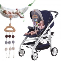 Baby crochet beads - wooden hanging toys