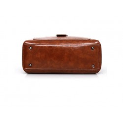 Ladies leather handbag set - with messenger bag and purse - 3pcs/set