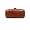 Ladies leather handbag set - with messenger bag and purse - 3pcs/set