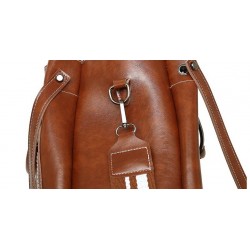Ladies leather handbag set - with messenger bag and purse - 3pcs/set