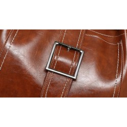 Ladies leather handbag set - with messenger bag and purse - 3pcs/set