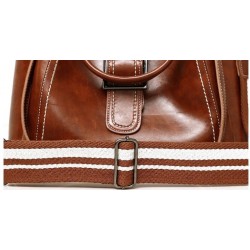 Ladies leather handbag set - with messenger bag and purse - 3pcs/set