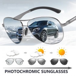 Pilot photochromic sunglasses - anti-glare - UV400