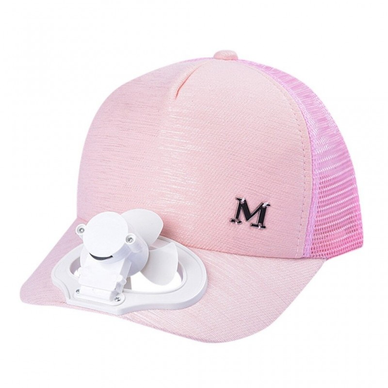 Baseball cap with electric fan - unisex