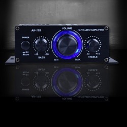 400W - DC12V - HiFi power amplifier - car stereo music receiver - FM radio - MP3Amplifiers