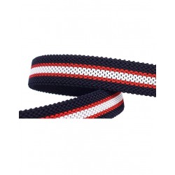 Braided bälte med metall spänne
