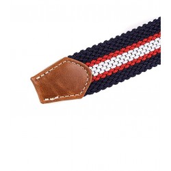 Braided bälte med metall spänne