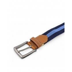 Braided bälte med metall spänne