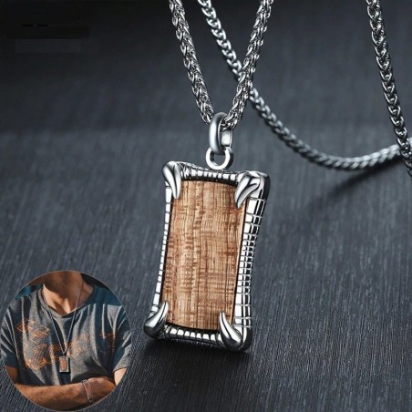 Rosewood pendant - halsband - keychain - armband