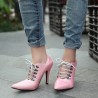 Lace-up high heel pumps - ankle lengthHigh heels