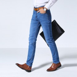 Jeans jeans - smala byxor - töjbar - med fickor