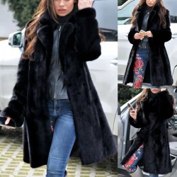 Luxury fur coat - long sleeve