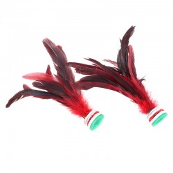 Feather shuttlecock - goose feather - 2pcs