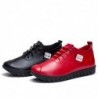 Leather / cotton lace up shoes