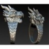 Dragon head - stainless steel ring