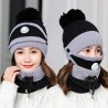 2 in 1 - knitted beanie / mask - warm protective gear