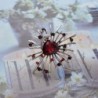Very stylish - rhinestone crystel  brooch - give it to a love one as a gift