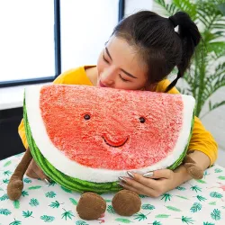 Vattenmelon plyschleksak - kudde - 28cm & 40cm