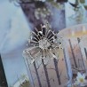 Very stylish - rhinestone crystel  brooch - give it to a love one as a gift