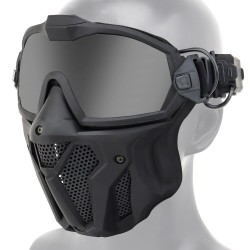 Face mask - full protective  -anti-fog system - motorcross - paintball hunting - all purpose