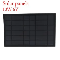 MIini portable solar panel charger - 6v 10w