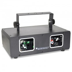 Disco / stage laser light - 2 lens projector - RGBStage & events lighting