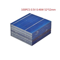 Solar panel charging system - 52mm - 100pcs - high quality