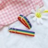 Rainbow bracelets - woven braided - unisex - transexual - friendship