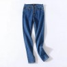 Stretch high waist jeans for women - 2021 - new skinny slim washed denim - waist lifting
