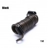 2.5M spring cable lock - anti theft protection - alarm