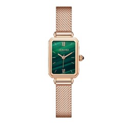 Quartz watch for ladies - stainless steel - waterproof