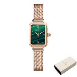 Quartz watch for ladies - stainless steel - waterproof