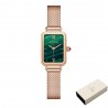 Quartz watch for ladies - stainless steel - waterproof