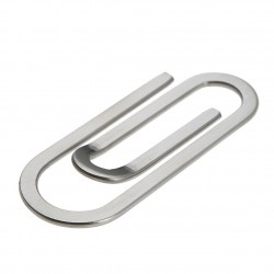 Multi function paper clip - stainless steel - office work - multi functional