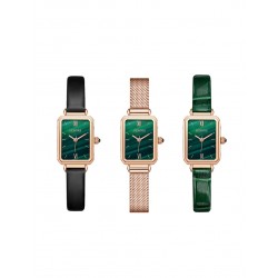 Quartz watch for ladies - stainless steel - waterproof