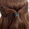 Crab / butterfly shaped retro hair clip - with crystalsHair clips
