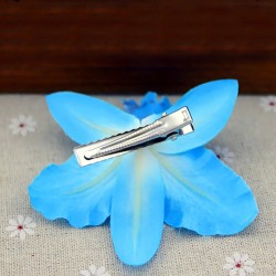 Fashionable flower hair clip - handmade - women / ladies