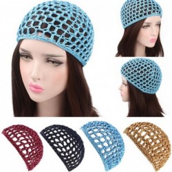 Mesh crochet cap for women - hair net - sleeping
