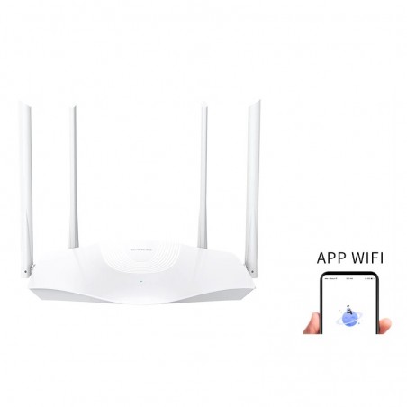 Tenda AX1800 AX3 - wireless WiFi router - dual-Band - repeater - signal amplifier - 2.4GHz / 5GHzNetwork