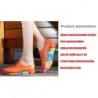 Fashionable leather loafers - with rainbow soles - unisex