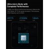 CHUWI - LarkBox - 4K mini PC Intel Celeron - J4115 Quad Core 6GB RAM 128GB ROM Windows 10 Desktop Computer HD USB-C