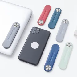 Magnetic phone holder - adjustable - laptop / office / home
