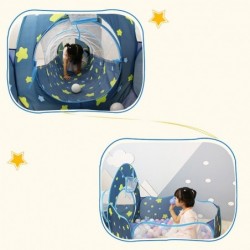 3 in 1 tent house - tent / plush mat / ball pit - kids
